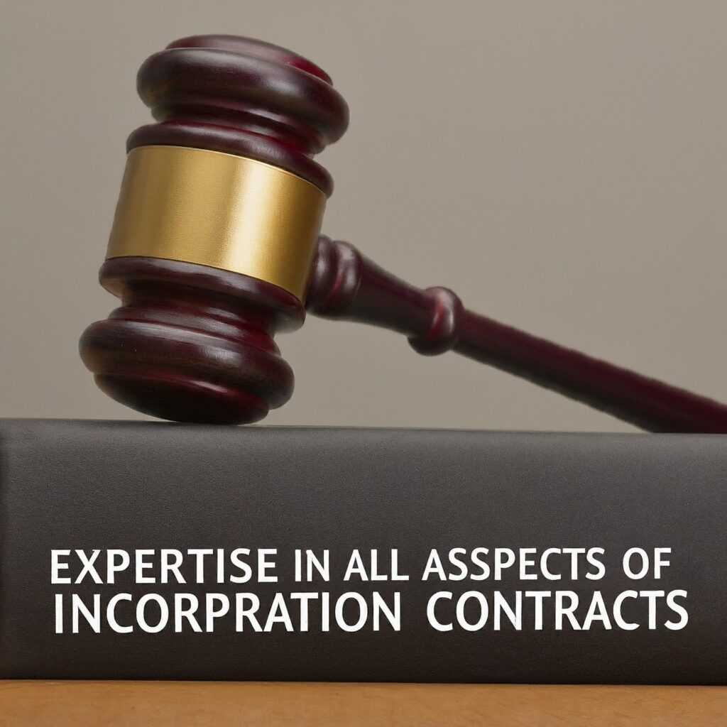 Kontract Genie experts handling all types of incorporation contracts